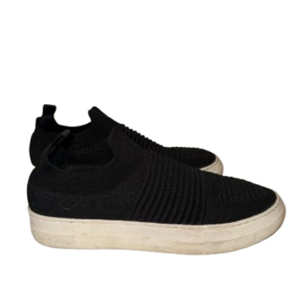 madden girl Black Knit Slip-On shoes - Picture 1 of 7
